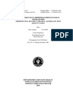 Pengolahan Data Riskesdas Menggunakan Aplikasi SPSS (Merger File, Recode Variable, Aggregate, Dan Select Cases)