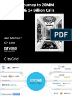 Aggregating and Serving Local Places Data and Ads at Citygrid Presentation