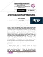 Instrumen Penilaian Praktikum Kimia Dan Estimasi Reliabilitasnya Dengan Koefisien Generalisabilitas