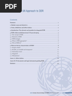 Iddrs 2.10 the Un Approach to Ddr1