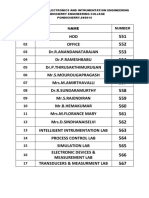 Number: Department of Electronics and Intrumentation Engineering Pondicherry Engineering College PONDICHERRY.605014