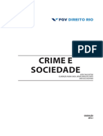 Crime e Sociedade 2016-1