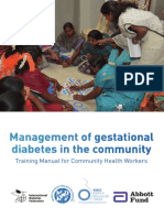 Gestational Diabetes Mellitus Training Manual by diabetesasia.org