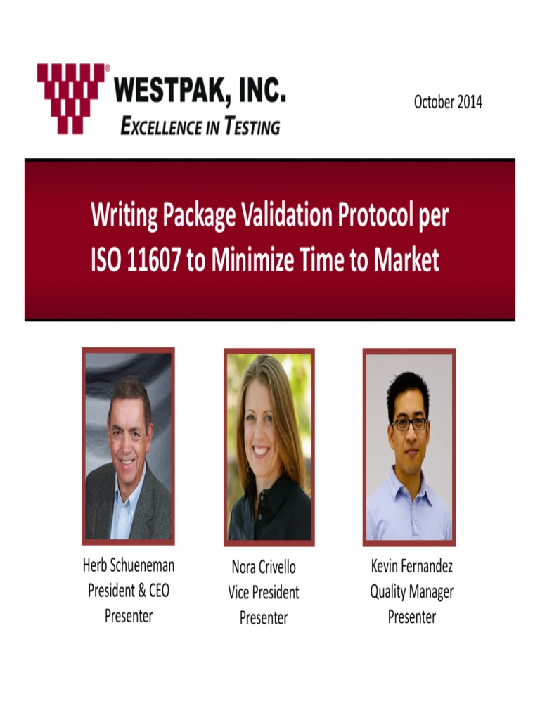 ISO 11607 Package Validation Guide | PDF | Packaging And Labeling ...