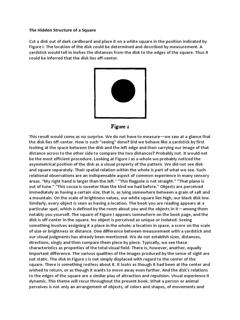 Visual Dynamics of Structural Skeletons | PDF | Visual Perception ...