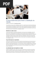 5 Dicas Essenciais Para Medir a Satisfação Do Cliente