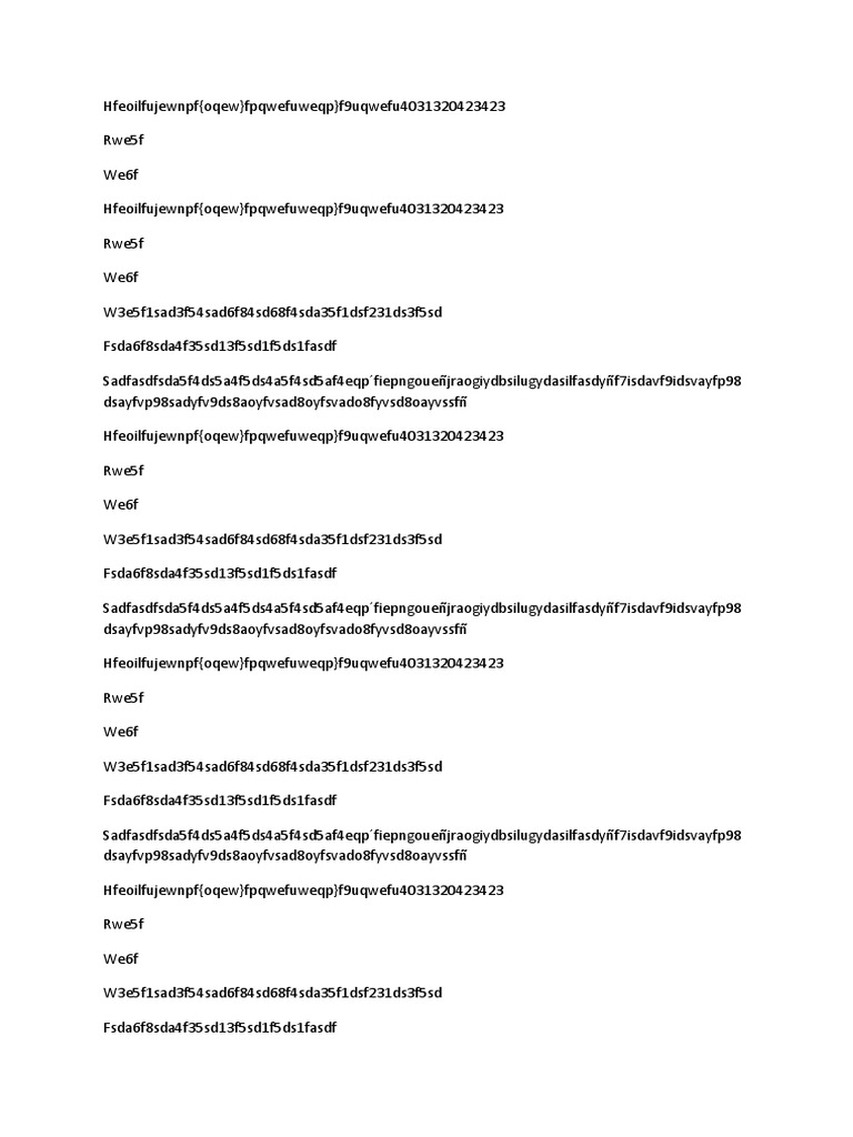 Random Text Data Analysis | PDF