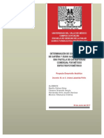 Determinación de AAS en Cafiaspirina (R) Por Método Espectrofotométrico