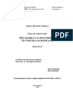 Detasarea Lucratorilor in UE PDF