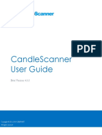 CandleScanner User Guide 4.0.3