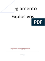 Reglamento Explosivos