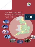 Local Government Financial Statistics England #23-2013