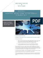 WFW Briefing Brexit and Aviation (2)