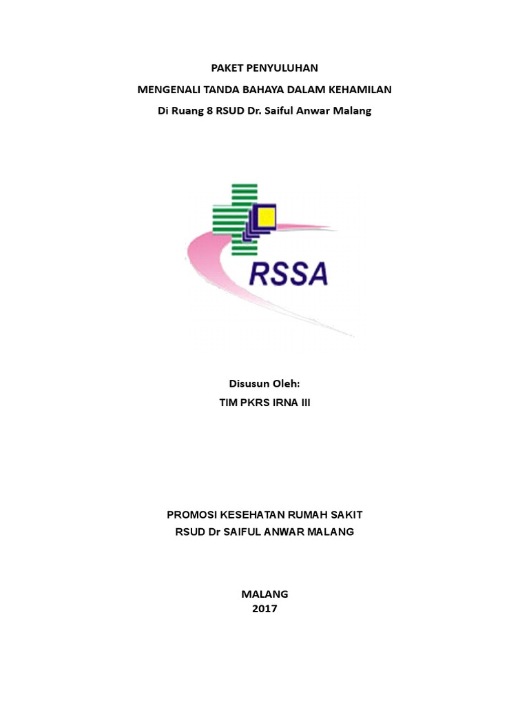 SAP Tanda Bahaya Kehamilan.doc