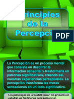 3 Principios de La Percepcion