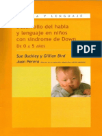 Desarrollo del habla y lenguaje en el niño con sindrome de Down 0 a 3 años.pdf