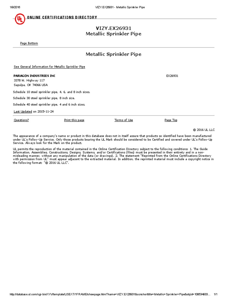 Paragon Industries Inc PDF