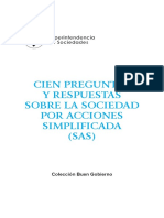 Cartilla Sociedad Acciones Simplificada PDF