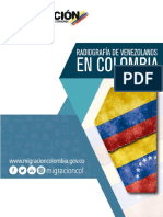 Radiografía de Venezolanos en Colombia