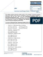 Technical Bulletin No. 112 - Roof and Floor Panel Transverse Load Design Charts - US Model Codes