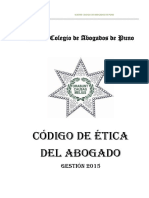 Codigo de Etica Del Abogado