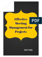 Effective Meeting Management for Projects.pdf