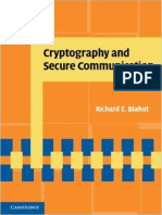 Blahut R.E. Cryptography and Secure Communication PDF