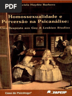 BARBERO, Graciela Haydée - Homossexualidade e Perversão Na Psicanálise