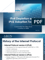 ARIN-V4 Deplete v6 Adopt