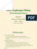 Kuliah I - Ilmu Lingkungan