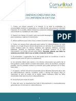 Recomendacionesparaunavideoconferenciaexitosa 1 PDF