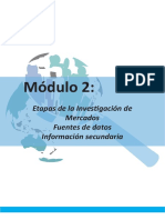 Investigación de Mercados Módulo II