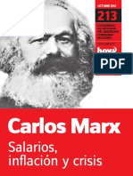 Salarios Inflacion y Crisis - Carlos Marx PDF