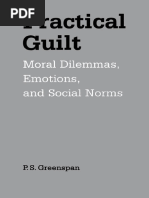 P. S. Greenspan Practical Guilt Moral Dilemmas, Emotions, and Social Norms