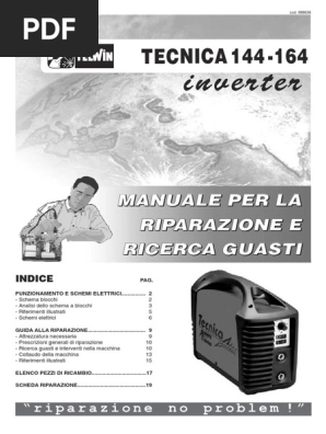 Схема сварочный аппарат telwin tecnica 164