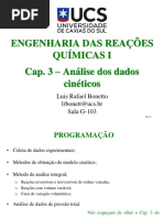 Cap. 3 - Análise Dos Dados Cinéticos