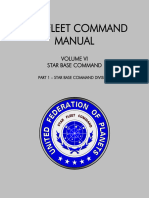 Star Fleet Command Manual - Volume VI Part 1