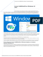 Como Solucionar El Error 0x8024a105 en Windows 10 Update (Actualización)