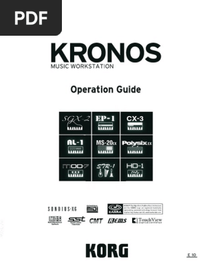 Kronos Manual Pdf Audio Electronics Electronics