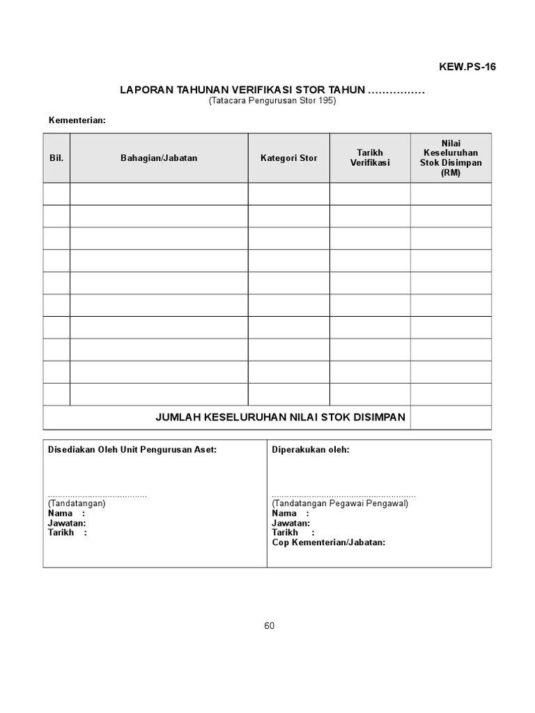 Kew Ps 16 Terbaru Doc