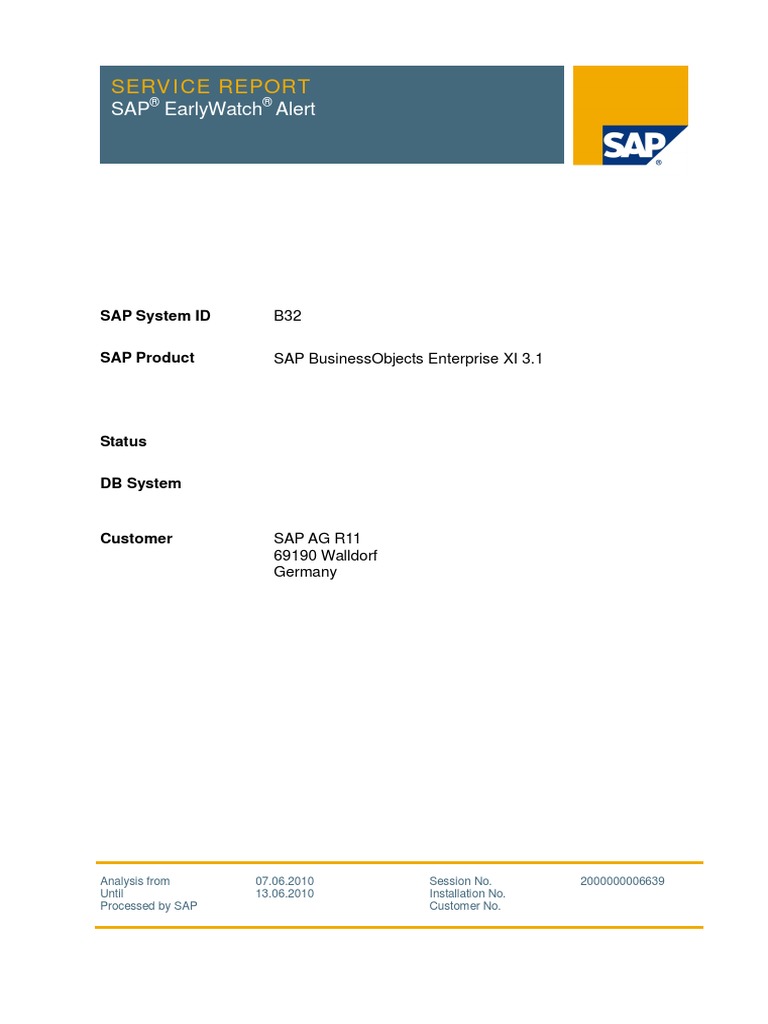 BOE 31 EWA Report (Ejemplo Reporte EWA) | PDF | Central Processing Unit ...