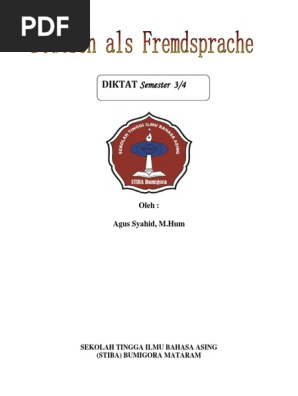 Modul Bahasa Jerman Sem 3 Dan 4