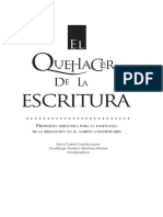 El Quehacer de La Escritura PDF