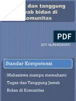 Tugas Dan Tanggung Jawab Bidan Di Komunitas