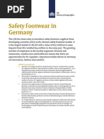 Safety Footwear in Germany