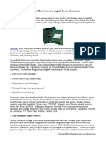Pengertian Hardware PDF