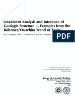 Lineament Analysis and Inference of Geological Structure