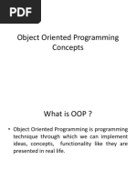 OOP-1st Lecture - Building Block