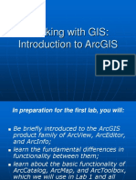 Intro to ArcGIS