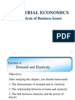 Managerial Economics: An Analysis of Business Issues